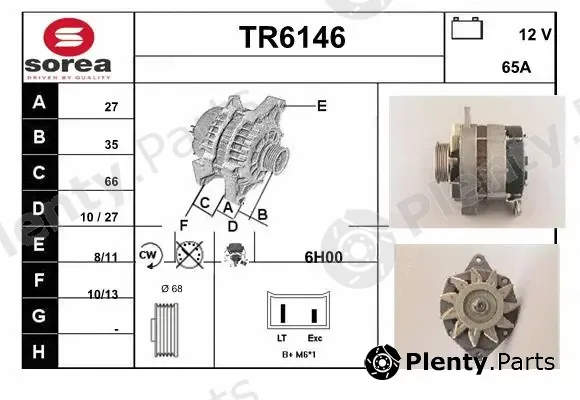 Sera TR6146 — Alternator