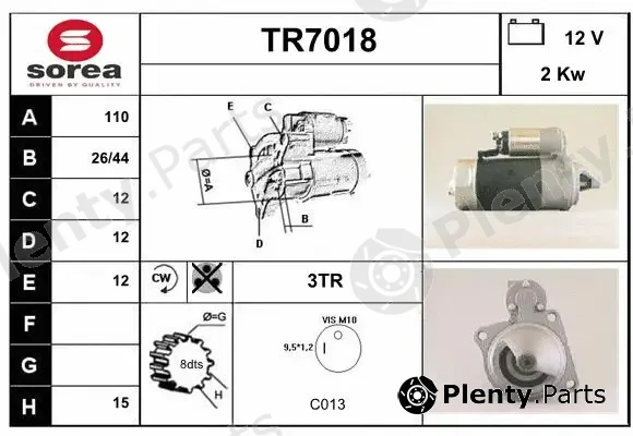 Sera TR7018 — Starter
