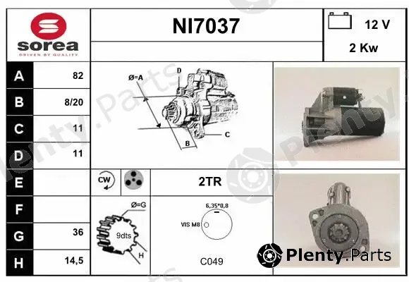Sera NI7037 — Starter