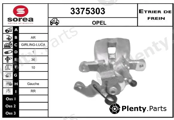 Sera 3375303 — Brake Caliper