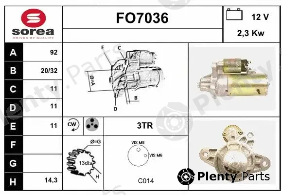 Sera FO7036 — Starter