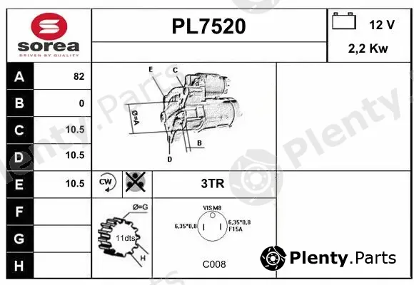 Sera PL7520 — Starter