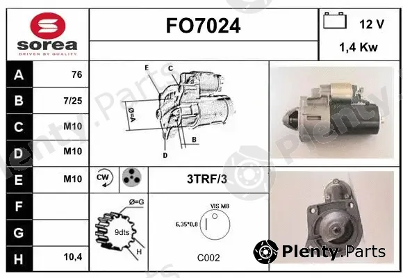 Sera FO7024 — Starter
