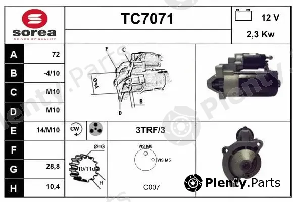 Sera TC7071 — Starter