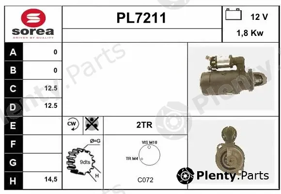 Sera PL7211 — Starter