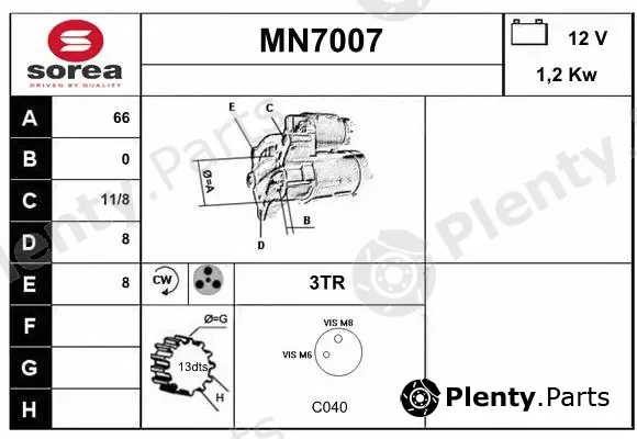 Sera MN7007 — Starter