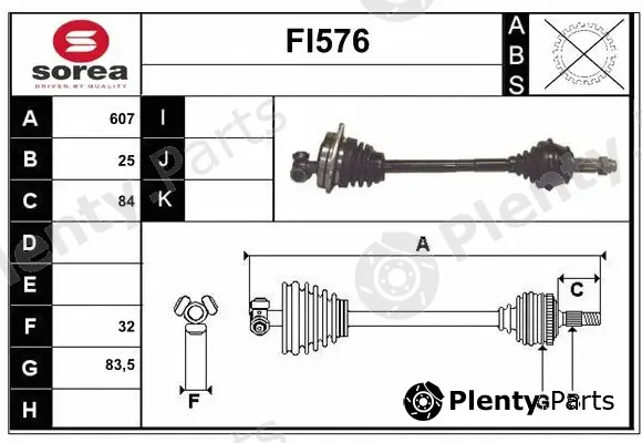Sera FI576 — Drive Shaft
