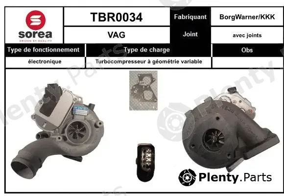 Sera TBR0034 — Charger, charging (supercharged/turbocharged)