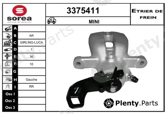 Sera 3375411 — Brake Caliper