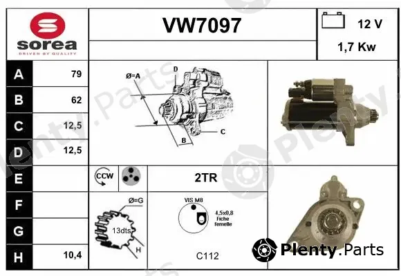 Sera VW7097 — Starter