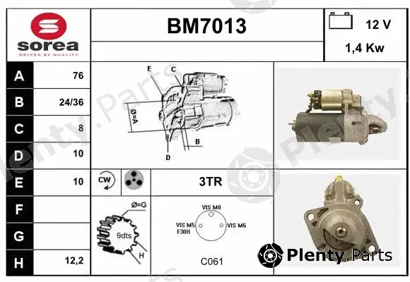 Sera BM7013 — Starter