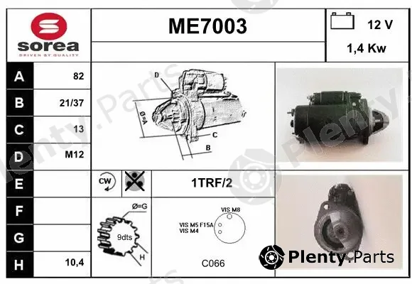 Sera ME7003 — Starter