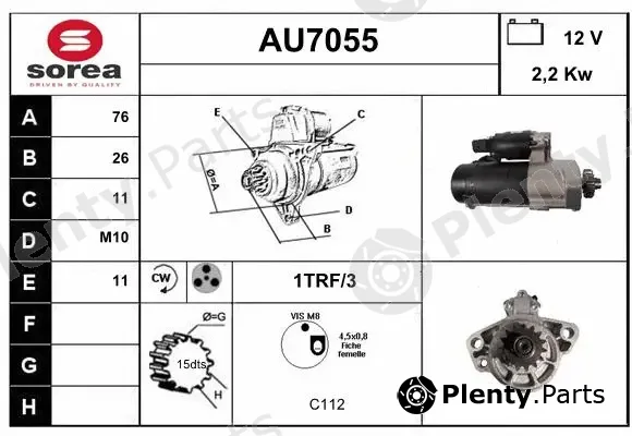Sera AU7055 — Starter
