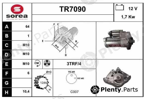 Sera TR7090 — Starter