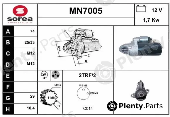 Sera MN7005 — Starter