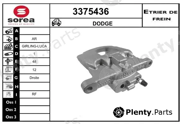 Sera 3375436 — Brake Caliper