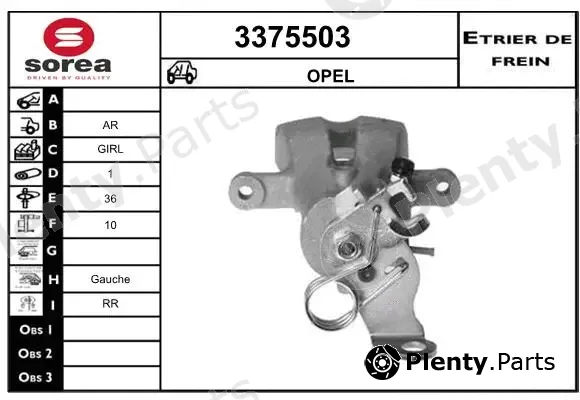 Sera 3375503 — Brake Caliper