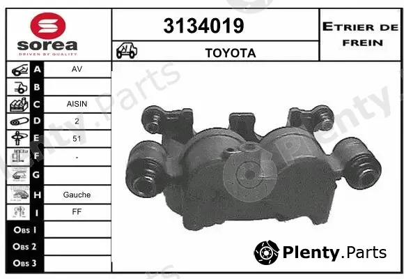 Sera 3134019 — Brake Caliper