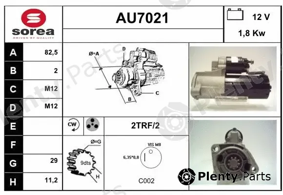 Sera AU7021 — Starter