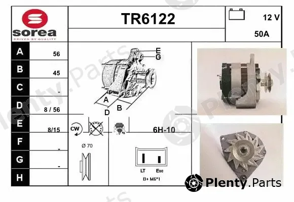 Sera TR6122 — Alternator