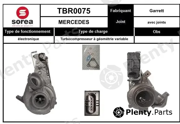 Sera TBR0075 — Charger, charging (supercharged/turbocharged)