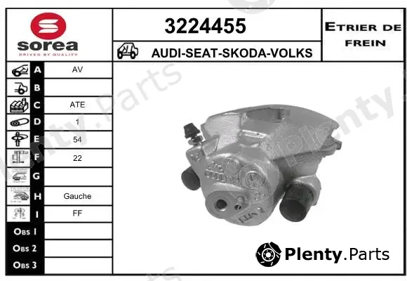 Sera 3224455 — Brake Caliper