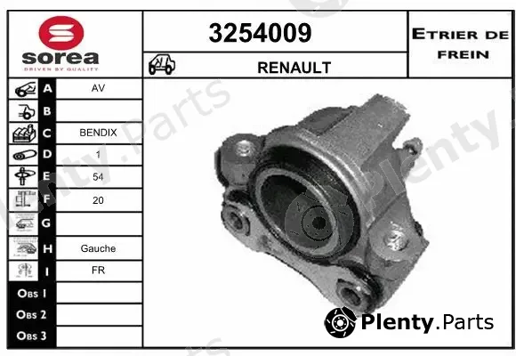 Sera 3254009 — Brake Caliper