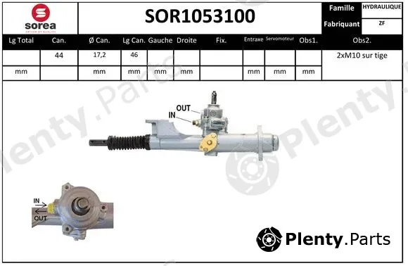 Sera SOR1053100 — Steering Gear