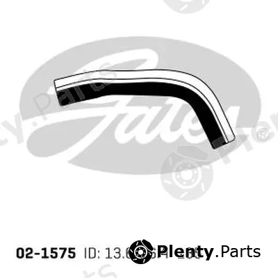 Gates-Au 02-1575 — Heater Hose