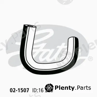 Gates-Au 02-1507 — Heater Hose
