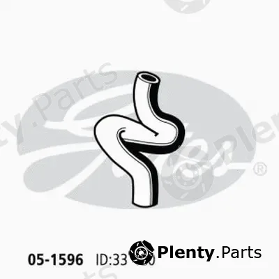 Gates-Au 05-1596 — Radiator Hose