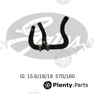 Gates-Au 02-1553 — Heater Hose