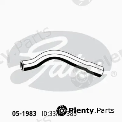 Gates-Au 05-1983 — Radiator Hose