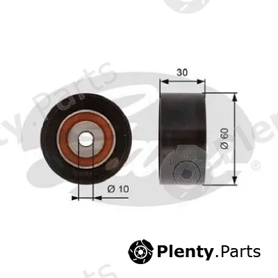 Gates-Au T42162 — Deflection/Guide Pulley, timing belt PowerGrip®