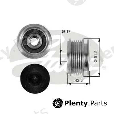 Gates-Au OAP7047 — Alternator Freewheel Clutch DriveAlign®