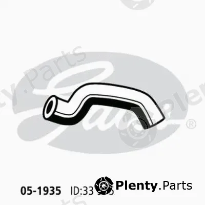 Gates-Au 05-1935 — Radiator Hose