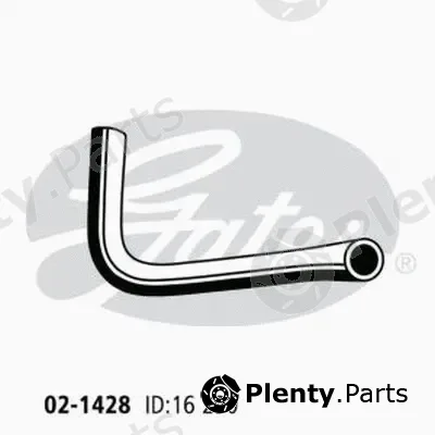 Gates-Au 02-1428 — Heater Hose