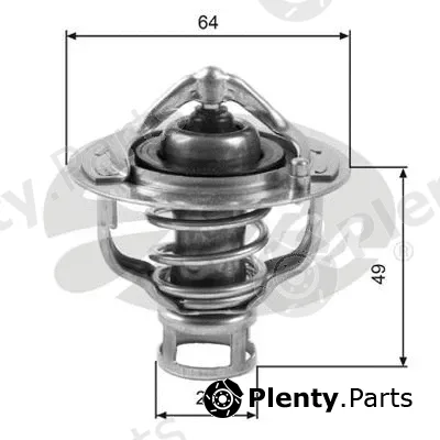 Gates-Au TH04082 — Thermostat, coolant