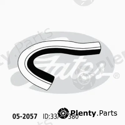Gates-Au 05-2057 — Radiator Hose
