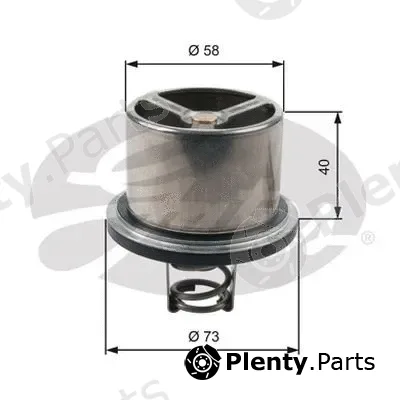 Gates-Au TH07882 — Thermostat, coolant