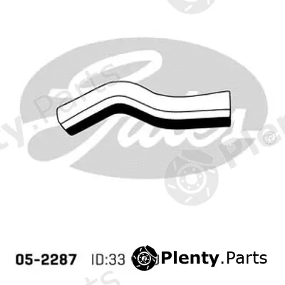 Gates-Au 05-2287 — Radiator Hose