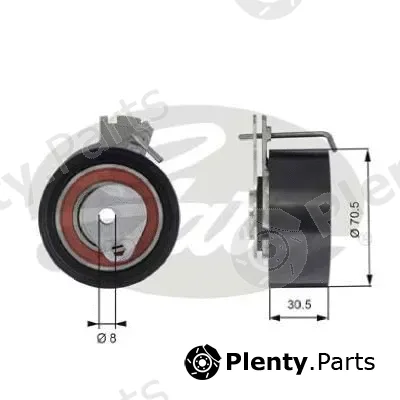 Gates-Au T43159 — Tensioner Pulley, timing belt PowerGrip®