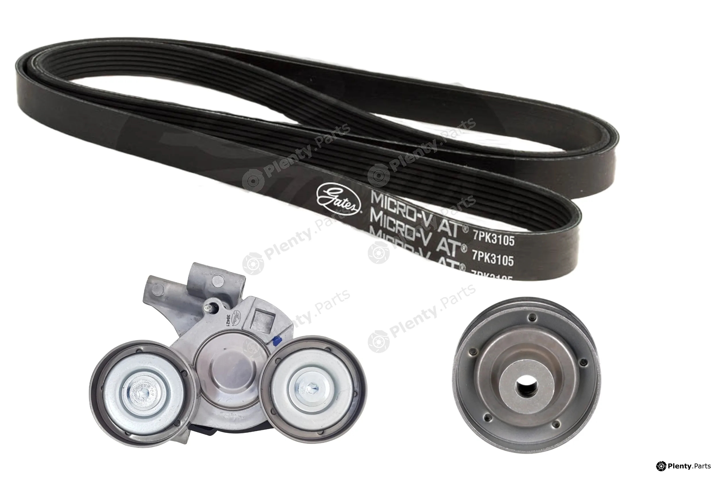 Gates-Au AK017PK3105 — V-Ribbed Belt Set Micro-V® Kit