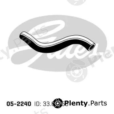 Gates-Au 05-2240 — Radiator Hose
