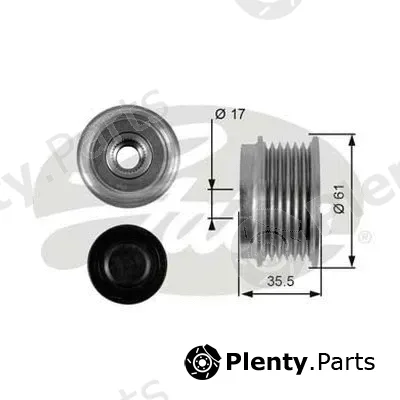 Gates-Au OAP7100 — Alternator Freewheel Clutch DriveAlign®