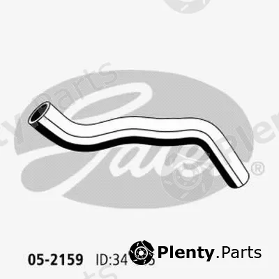 Gates-Au 05-2159 — Radiator Hose