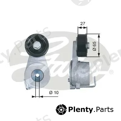 Gates-Au 39275 — Belt Tensioner, V-ribbed belt DriveAlign®