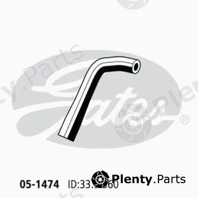 Gates-Au 05-1474 — Radiator Hose