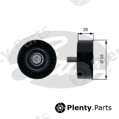 Gates-Au T42304 — Deflection/Guide Pulley, timing belt PowerGrip®