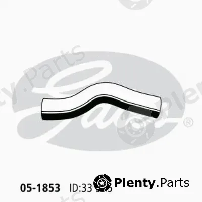 Gates-Au 05-1853 — Radiator Hose